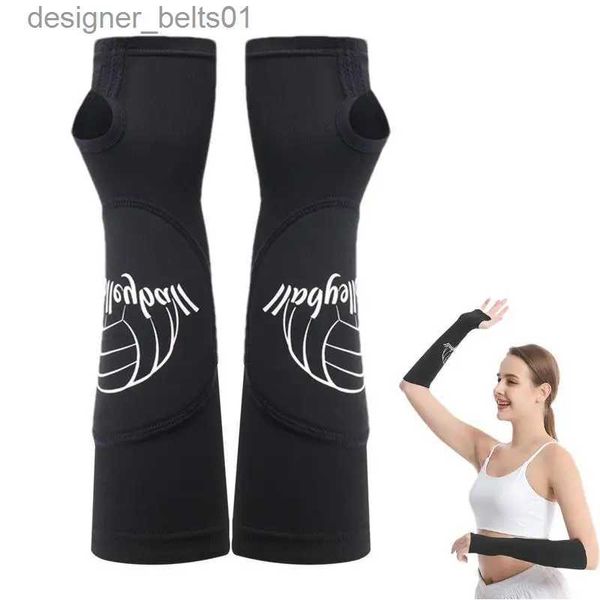 Sleevelet-Armstulpen, 1 Paar, gepolsterte Volleyball-Pass-Unterarm-Schlag-Ärmel, Armstulpen und Handgelenkstütze mit Schutzpolster für Mädchen, Jungen, Erwachsene L231216