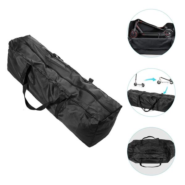 Borsa per monopattino da slitta Skateboarding Tote Organizer Pattini elettrici Snowboard Sling Slide Plate Custodia per riporre doppia inclinazione grande 231215