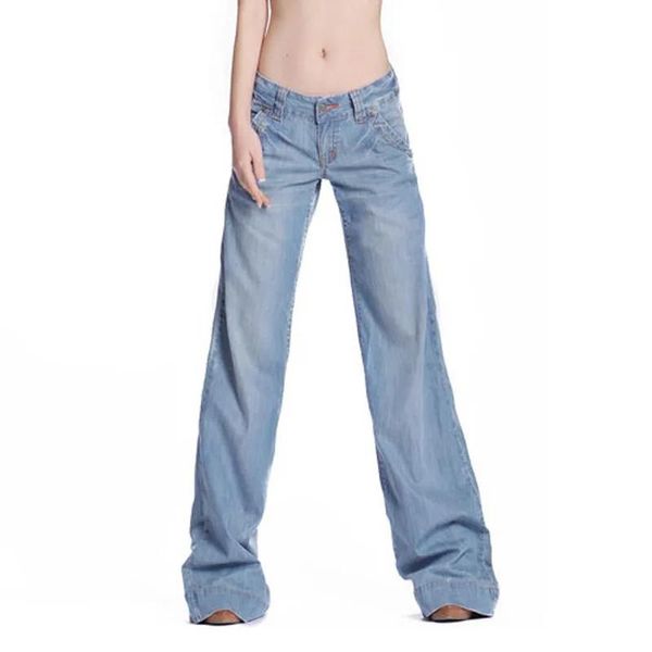 Джинсы Новый весенний и летний стиль джинсы Женские брюки плюс 33 женщина свободные брюки для ног