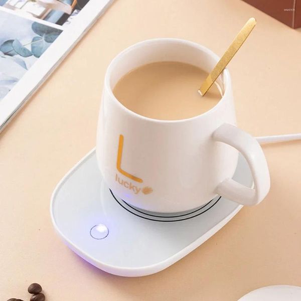 Tischsets, USB-Elektroheizung, Tassenwärmer, 55 °C, für Zuhause, Kaffee, Milch, Tee, Pad, Thermostatmatte, Küchenbedarf