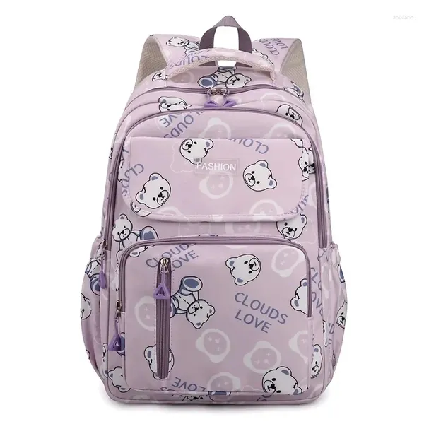 Sacos escolares mochila bonito dos desenhos animados para meninas adolescente estudante médio primário