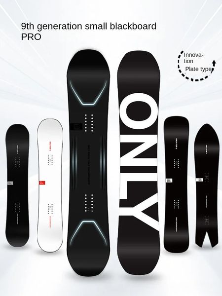 Snowboards esquis pequeno quadro negro minúsculo quadro branco snowboard folheado feminino allaround snow board masculino 231215