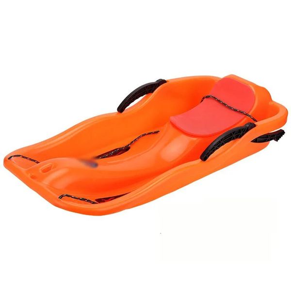 Slittino Snowboard per adulti in plastica sabbia erba sci tavola allungata addensata antiscivolo HDPE per esterni y231215