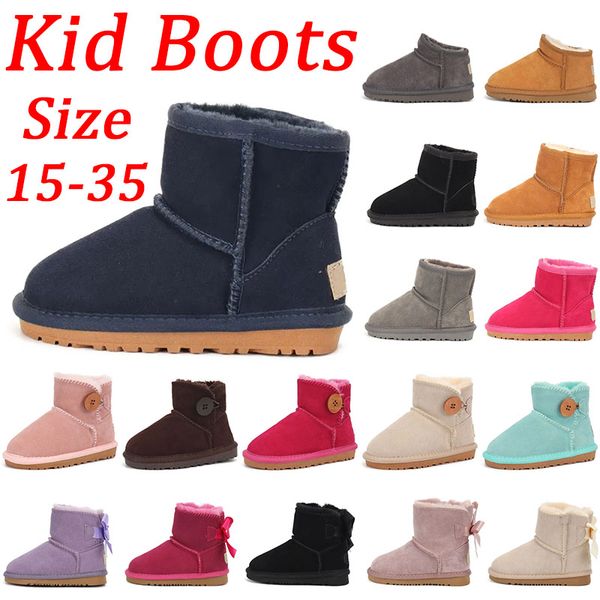 uggsboot tasman platform Kinderstiefel uggskid Ultra Mini Boot Baby Jungen Mädchen ug uggssy Booties Australia Outdoor Kid Schneestiefel Designer Kleinkinderschuhe Winterwandern