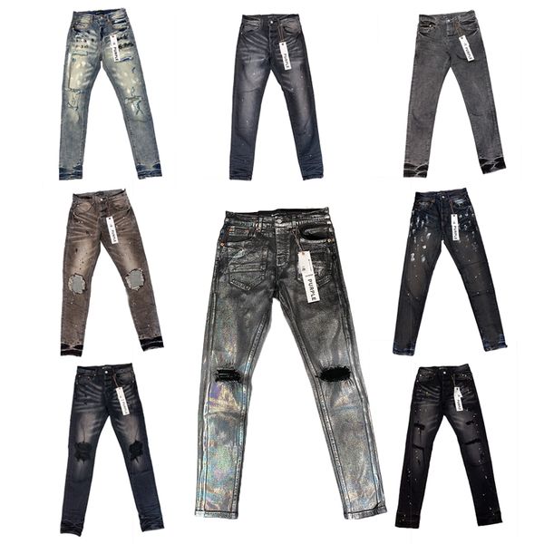Designer masculino Luxuja cinza calças fit slim jeans leves de alta qualidade masculino calça branca calça de alta qualidade jeans estilos de designer de jeans