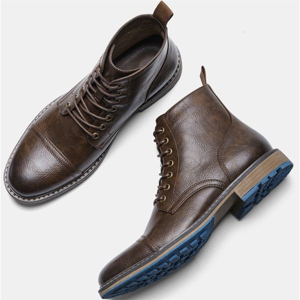 Botas tamanho 7 ~ 13 botas masculinas chegada marca de moda botas de tornozelo confortáveis para homens # al633 231215