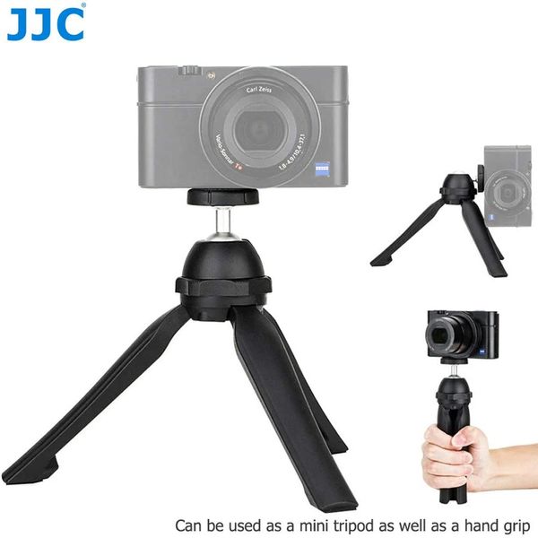 Titulares JJC Vlog Câmera Mini Tripé de Mesa para Sony ZV1 RX100 VII A7 III A7R IV Canon G7X Mark III II Panasonic GX85 G7 Nikon Z6