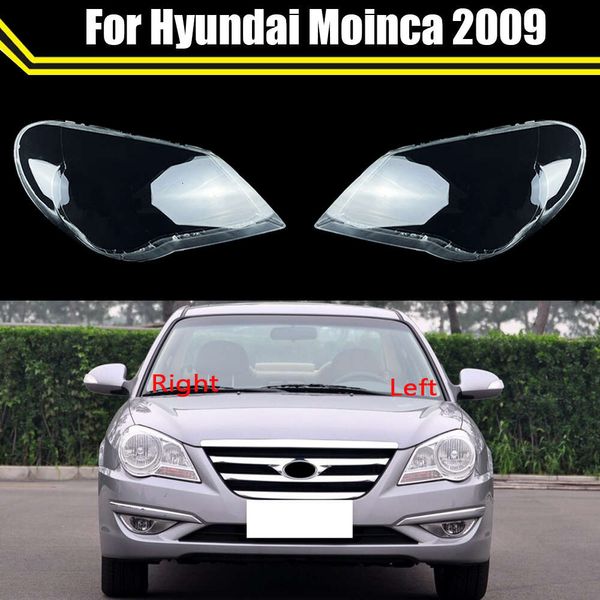 Объектив фар автомобиля для Hyundai Moinca 2009 Замена крышки фар Авто Корпус Прозрачный абажур Стеклянные колпачки для ламп