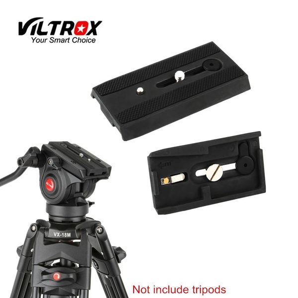 Accessori Viltrox VX18M PRO Treppiede per fotocamera Monopiede Piastra a sgancio rapido per montaggio a scorrimento rapido in lega di alluminio
