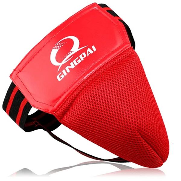 Equipamento de proteção GINGPAI Sanda Protetor MMA Protetor de virilha Copo de segurança de proteção Artes marciais Protetor de boxe Treinamento esportivo Equipamento de proteção 231216