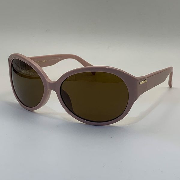 Óculos de sol femininos da marca Triumphal Arch, mais vendidos, para homens e mulheres na temporada 2024, armação rosa curva de fibra de acetato para viagens de lazer, óculos de sol olho de gato CL40271