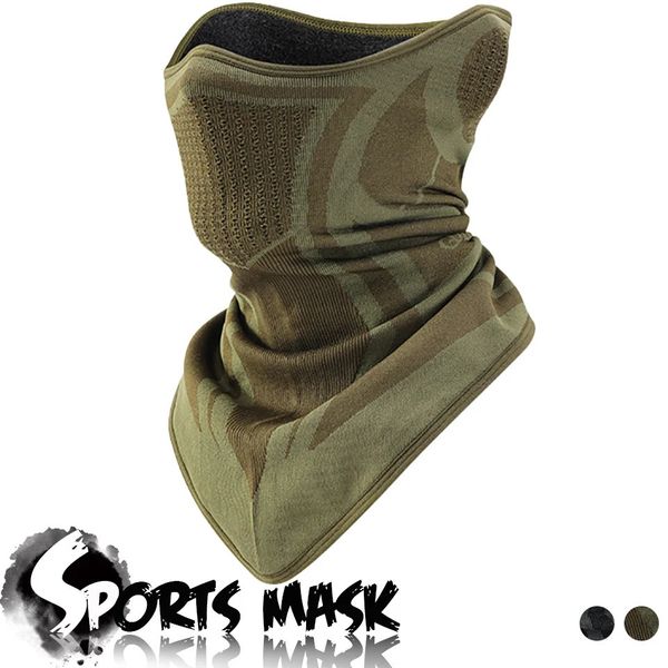 Cappellini da ciclismo Maschere Outdoor Inverno Collo Caldo Ciclismo Sci Maschera Moto Bicicletta Bandana traspirante Sciarpa sportiva Escursionismo Maschera antivento 231216