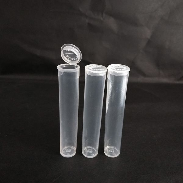 Tubo di plastica a prova di bambino per cartucce di olio denso per serbatoi di vetro Imballaggio per tubi in PP adatto per tubi di imballaggio per atomizzatore per serbatoio di olio da 510 fili