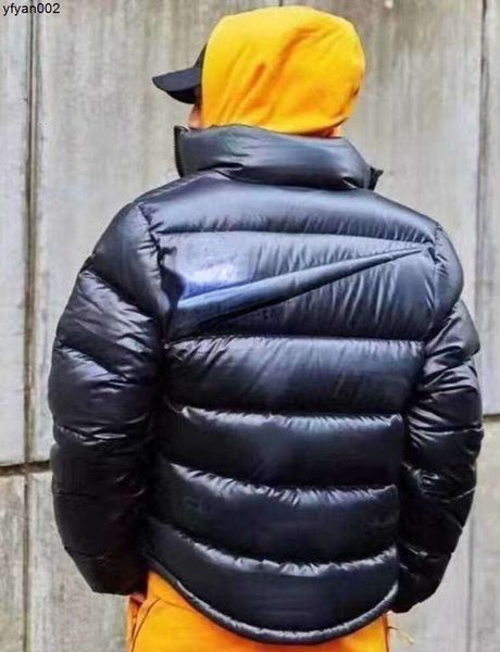 Inverno abbigliamento sportivo da uomo giù per la giacca parka giù cappotto da uomo donna con cerniera giacche moda design a flusso di marea 3xd0