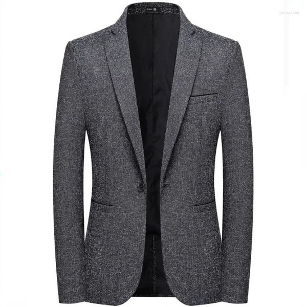 Herrenanzüge, hochwertiger Blazer, britischer Stil, Mode, Business, Party, Kleid, lässig, Vorstellungsgespräch, elegante Gentleman-Slim-Fit-Jacke