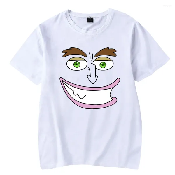 Männer T-shirts Big Mouth T-shirt Oansatz Sommer Kurzarm Männer Frauen Harajuku Streetwear 2023 Amerikanische Erwachsene Cartoon Kleidung plus Größe