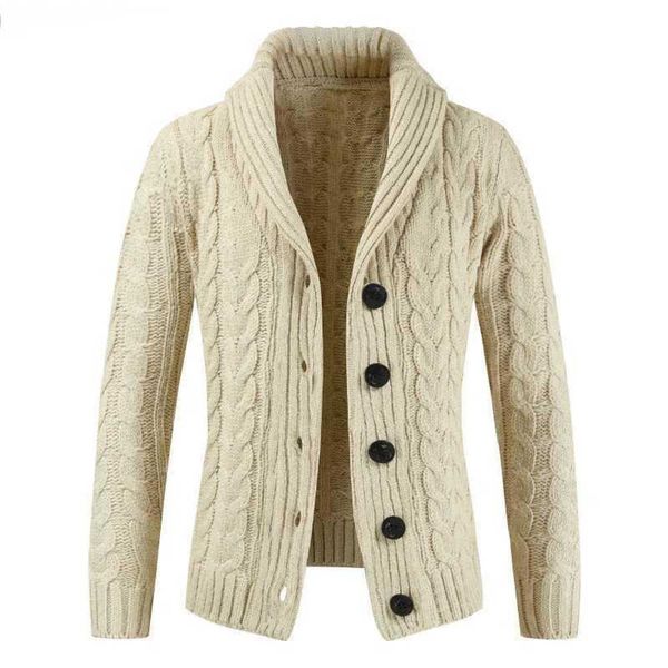 Herrenjacken Herrenjacken 2023 Neue Strickjacke Pullover Männer Dicke Slim Fit Pullover Mantel Pullover Strickwaren Hohe Qualität Herbst Koreanischer Stil Lässige HerrenpulloverR2DI