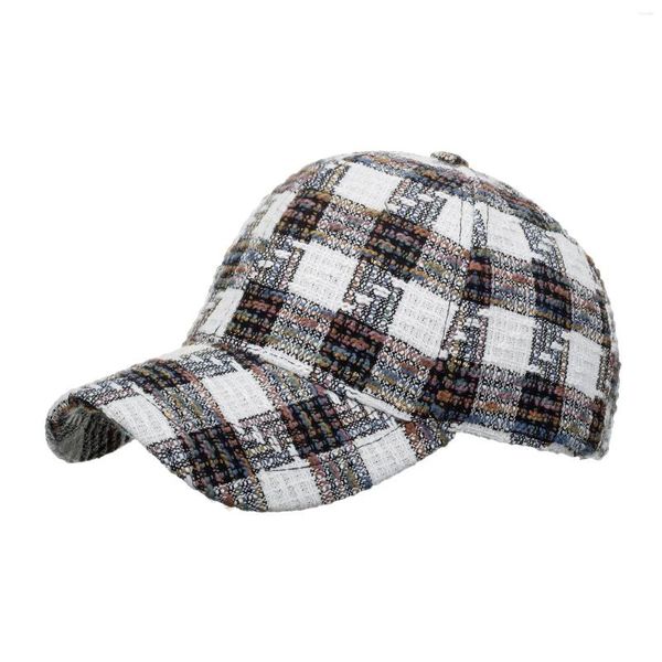 Ball Caps Mode Baseball Kappe Frauen Männer Sport Plaid Drucken Atmungsaktive Strand Hip Hop Casual Hut Harajuku Sonne P5