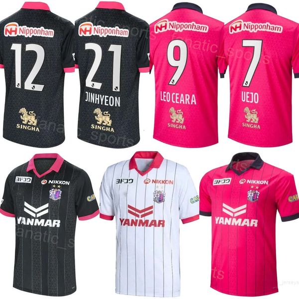 Мужская команда клуба Cerezo Osaka 19 TAMEDA Soccer Jersey 7 UEJO 8 KAGAWA 11 CROUX 9 PEREIRA 38 KITANO 25 OKUNO Комплекты футбольных футболок Униформа 23/24 J1 League Breathable Sport