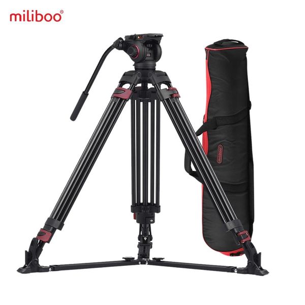 Acessórios MILIBOO MTT609A PROFISSIONAL DE CAPELA HIDRÁULICA PROFISSIONAL Tripé da câmera para câmera de câmera de câmera/dslr Video de vídeo Carregar 15 kg