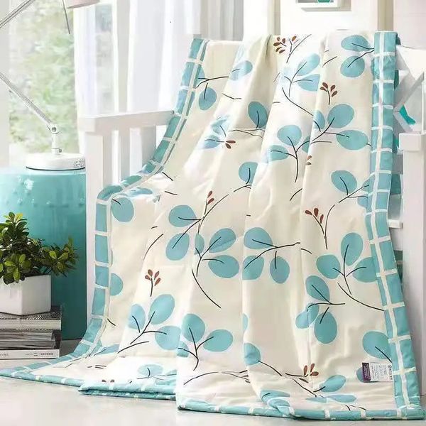 Set di trapunte Summer Quilts Cotton trapunti sottili concittanti morbidi Office traspirante per ufficio coperta coperta coperta e letti per letti 231215