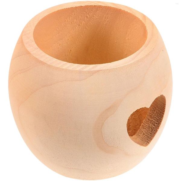 Portacandele Centrotavola Decorazioni da tavola per soggiorno Supporto in legno Candele coniche Finestra unica Piccolo tealight da tavolo