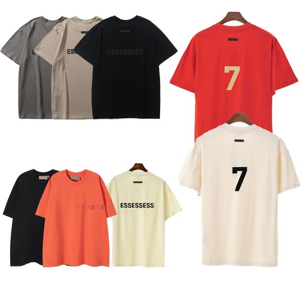 Summer New Essentials T-shirts High Street Hip-hop Style 100% di qualità in cotone Maglietta sportiva oversize