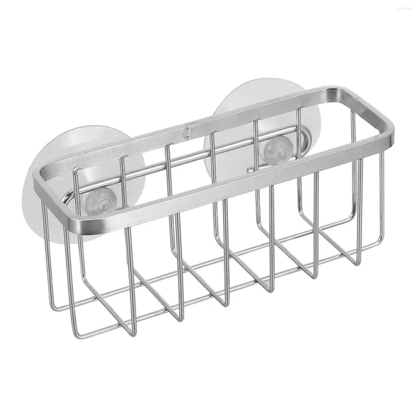 Armazenamento de cozinha metal secador suporte esponja organizador pia rack escorredor cestas sabão titular