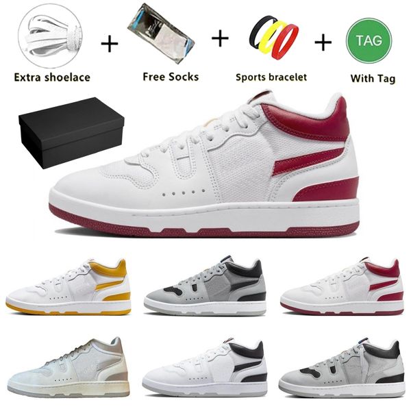 With Box Designer Mac Attack Men Running Shoes skate Cactus Jack OG Red Crush White Black Lemon Venom Silver Linings Mens Women Platform Trainers Sports Sneakers