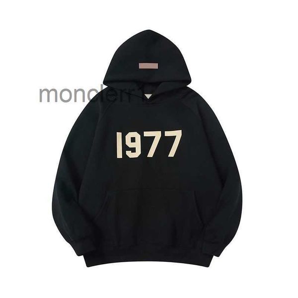 Ess 1977 Designer Esen Hoodies Homens Esenta Pulôver Moletons Oversized Roupas Tops Qualidade Mens Mulheres Com Capuz Jumper Reflexivo Carta Imprimir Terno Sxl Z