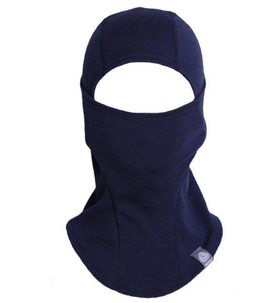 Велосипедные шапки маски 100% мериносовая шерсть балаклава лыжная маска Hidweight 300G Зимняя маска для мужчин.