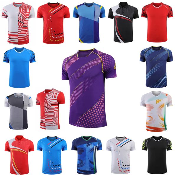 Ao ar livre camisetas esporte tênis camisas homens mulheres criança tênis de mesa camisas uniformes meninos badminton camiseta pingpong roupas equipe jogo jerseys 231216