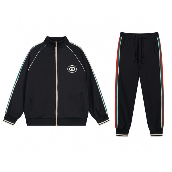 Erkek Trailtsits 2023 Yeni Erkek Yüksek Kaliteli Fermuar Coats Street Gevşek Takımlar Kadın Tasarımcıları Hoodies Pantolon Moda Spor Giyim Jogging Sweatshirt Giyim