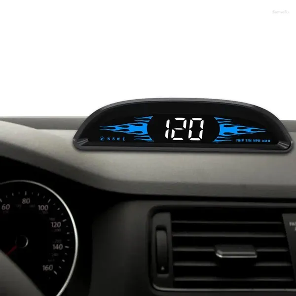 Tachimetro digitale Hud Display per auto GPS universale con velocità MPH