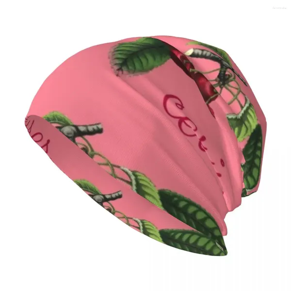 Berets Cerises - Francês para cerejas chapéu de malha moda praia militar tático bonés cosplay homens mulheres