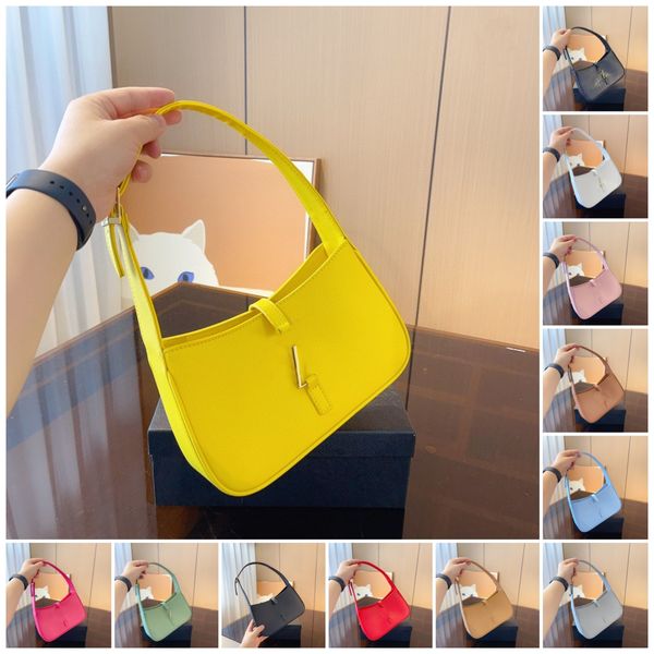 Colorido hobo bolsa de moda designer de moda submazes saco de casca de cordeiro de casca brilhante e interno de bolso de bolso com zíper de bolso de bolso com zíper de bolso