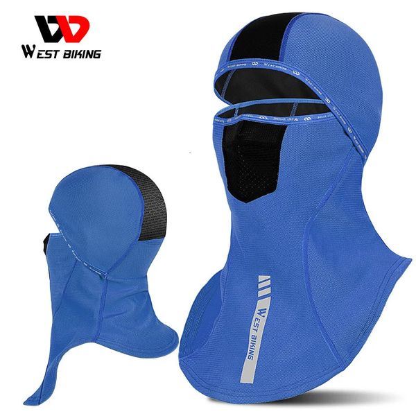 Ciclismo Caps Máscaras WEST BIKING Inverno Ciclismo Cap Headwear Quente Grosso Lã Equitação Headgear Esportes Snowboard Bicicleta Bandana Máscara Facial Chapéu 231216