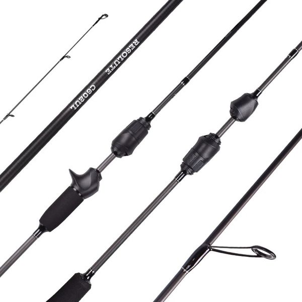 Varas de pesca de barco Mavllos Resolute Trout Fishing Spinning Rod 1.8M-2.1M Lure 0.8-7g/1-10g 30T Toray Carbon UL Tip Fast Ultralight BFS Casting Rod 231216