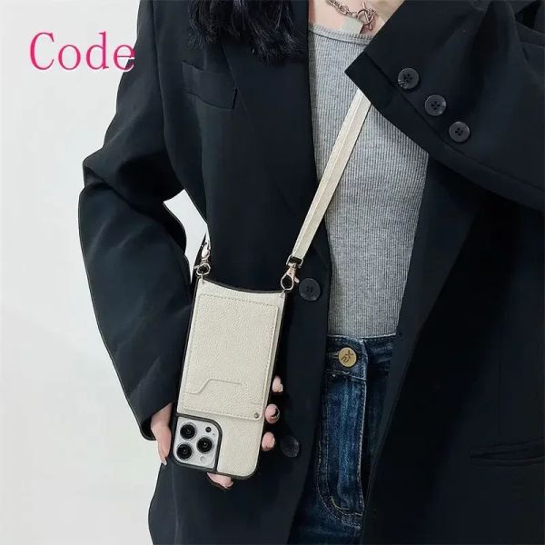 Moda luxo caso para iphone 14 plus 13 12 11 pro max x xr xs rotativo cartão bolso espelho cordão clássico telefone capa escudo