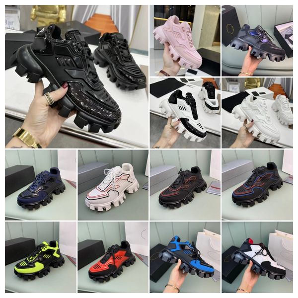 Tasarımcı Ayakkabı B22 Lüks Erkekler Sıradan Ayakkabı B30 Siyah ve Beyaz Kadınlar Spor Ayakkabıları Kapsül Serisi Kauçuk Kesikli Kalın Sole Spor Ayakkabıları Mükemmel Kutu 35-45