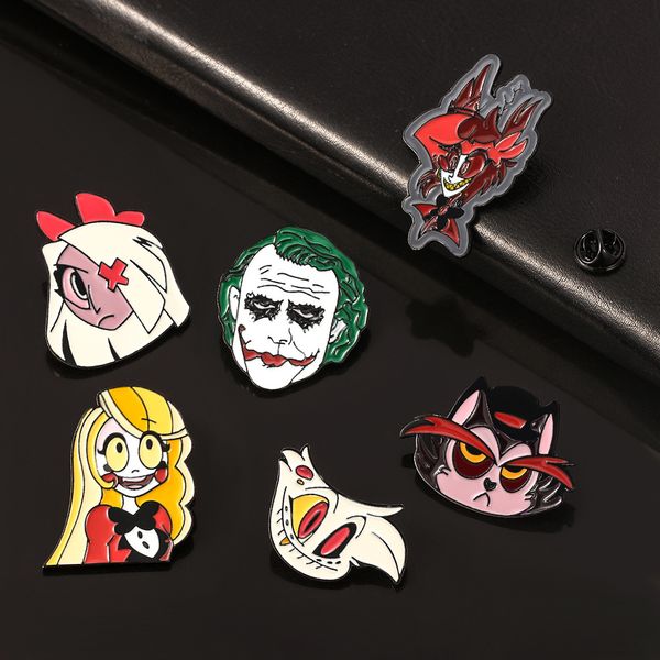 halloween movie film enamel pins Cute Anime Movies Games Hard Enamel Pins Collect Cartoon Brooch Backpack Hat Bag Collar Lapel Badges