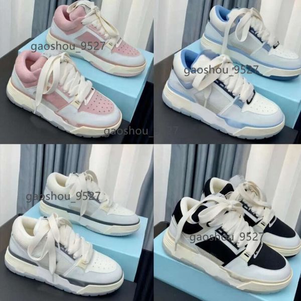 Amari Sneakers Amirl Amirlies ayakkabıları Amis Kadınlar Imiri 35-45 Amiiri MA1 Erkekler Lüks Tasarımcı Boyutlu Ayakkabı MA-1 SEUJ