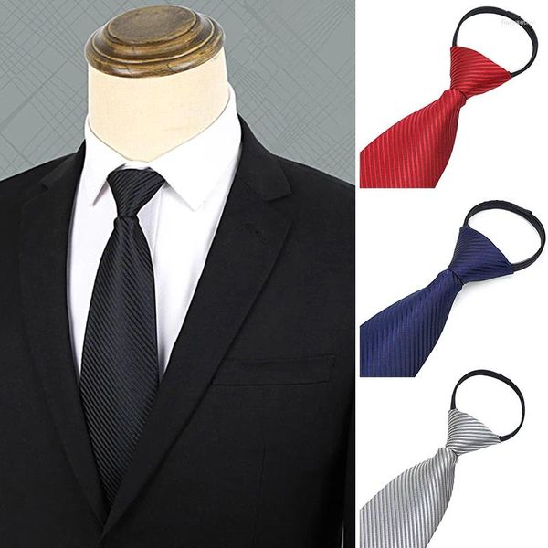 Gravatas borboletas listras estampadas, gravata de pescoço para cavalheiro, festa de casamento, acessórios de negócios, vestido formal, roupa masculina com zíper, gravata masculina