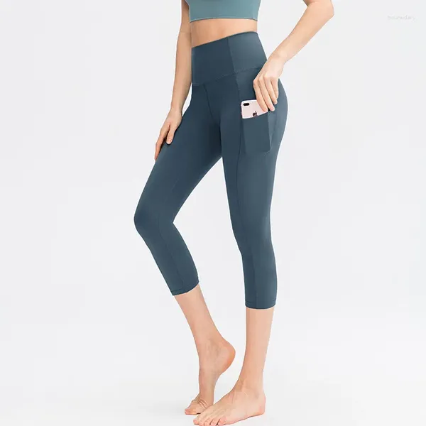 Calças ativas jogging yoga dança collants femininos calças de acampamento treinamento de peso leggings compressão macia cortada mulheres correndo capris