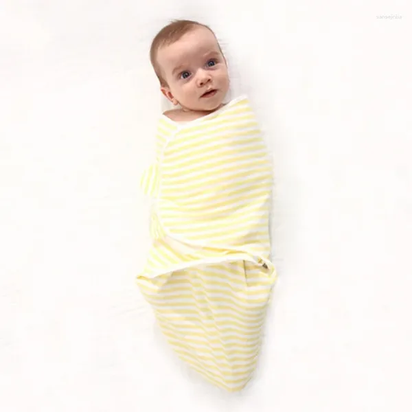 Cobertores Bebê Algodão Saco de Dormir Swaddle Cobertor Vestível para Meninos e Meninas 4 Temporada 3-12 Meses