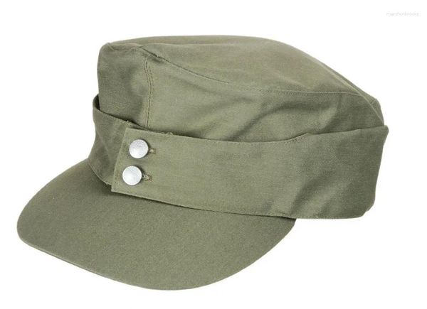 Berets WWII EXÉRCITO ALEMÃO EM VERÃO PANZER 1943 M43 CAMPO CAP DE ALGODÃO EM TAMANHOS Reprodução Militar Reconstituição