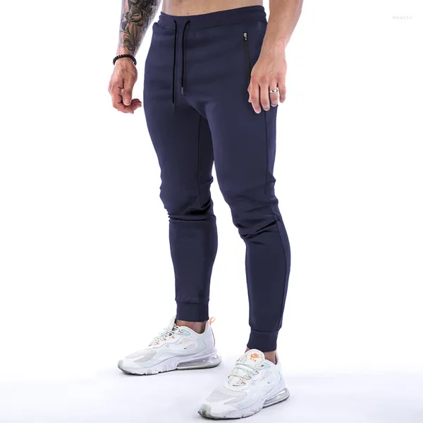 Men's Pants Men Casual Sport Joggers Quick Dry Gym Elastic Running Trousers Breathable Fashion Jogging Sweatpants Male Clothes