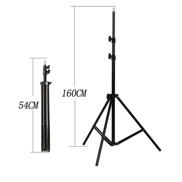 Zubehör Live-Halter Telefonstativ 160 cm Fotografie Lichtstativ Anker Douyin Live-Stativ 1,6 m BodenVideoaufnahmen 1/4 Mobiltelefon