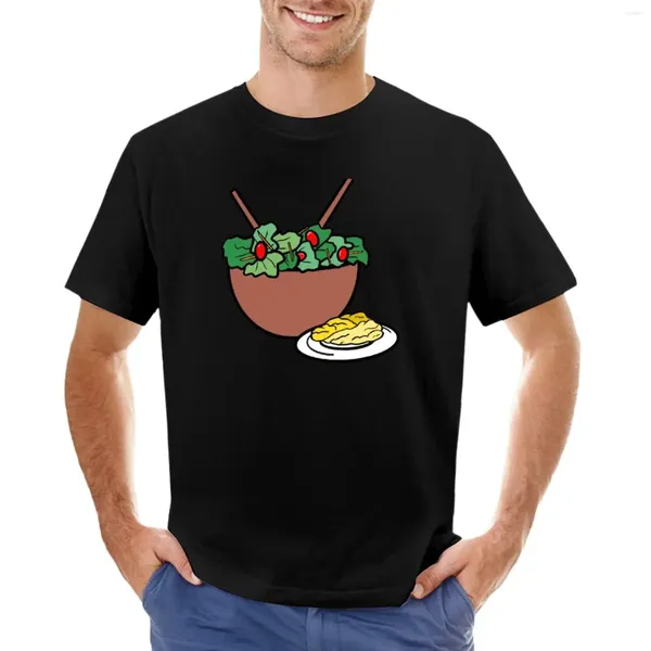 Canotte da uomo T-shirt con insalate e uova strapazzate T-shirt personalizzate taglie forti Progetta la tua camicia da uomo per ragazzo