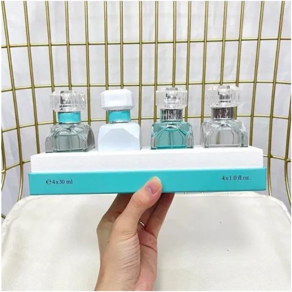 Newst marca conjunto de perfume tipos unissex perfume 4pcs 30ml eau de parfum cheiro duradouro fragrância corpo funciona perfume feminino navio rápido